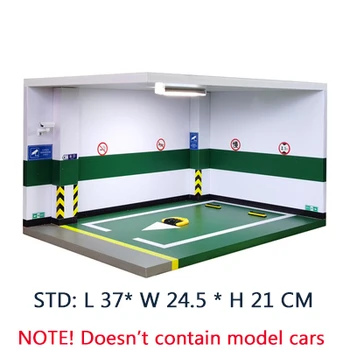 1:18 Zlitine Model Avtomobila Simulacije Podzemna Garaža (Za 1 model avtomobila) Parkirišča, Prostor Scene Zaslon