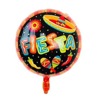 10pcs 18 inch Krog Feliz Cumpleanos španski Happy Birthday Party Mylar Folija Balone Helija, Zrak Baloes Diplomi Zraka Globos Igrača