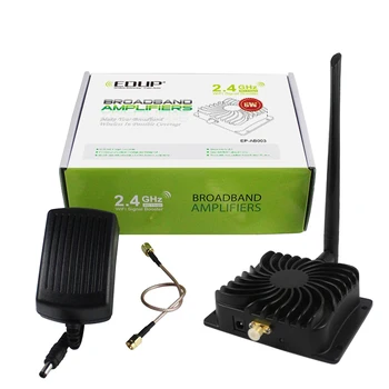 EDUP EP-AB003 2,4 Ghz 8W 802.11 n Wireless Wifi Signala Booster Repetitorja Širokopasovni Ojačevalniki za Brezžični Usmerjevalnik brezžični adapter