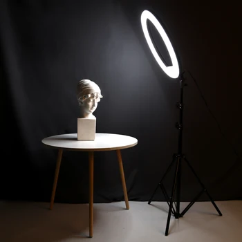 14/18 inch Foto Studio osvetlitev LED Obroč Svetlobe Touch Kontrole Fotografija Velik Obroč za Svetilko Z 2M Stojalo za Portret,Ličila,Video