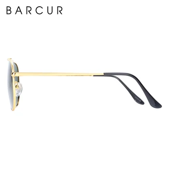 BARCUR Original Kvadratnih sončna Očala Za Moške Polarizirana Ženske Parcelo, sončna Očala Oculos De Sol Gafas Lunette De soleil femme