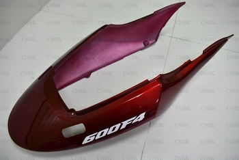 Za Honda Cbr600 2004 - 2007 Plastičnih Fairings CBR 600 2004 Rdeča Črna Siva Telo Kompleti CBR600 F4i 04 05 Fairings Unpainted