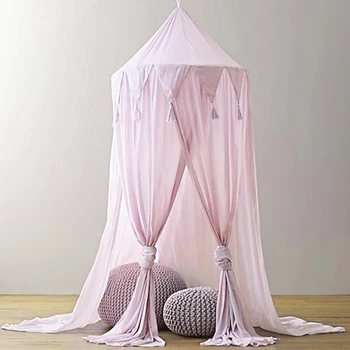 1PC Romantično Visela Dome Komarjem Postelje Krošnjami Skandinavski Slog Šifon otroška posteljica proti Komarjem Domačega Tekstilnega Soba Dekoracijo