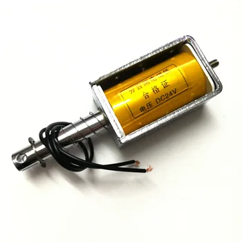 Elektromagnet push-pull dolgo kap 35mm mikro DC 12v24v220V vleko sesalna 6 kg elektromagnetno zaklepanje vrat