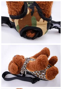 Leopard Pes nosilec bagpack rami psa nahrbtnik Potovanja pet dihanje pet vrečke ramo hišnih kuža nosilec za majhne pse