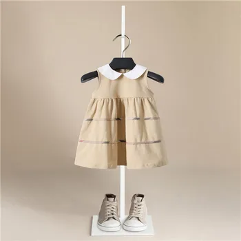 2020 Dekleta Obleko Poletje Nov Baby Girl Ženska Otroka Bombaž Logistika Obleko Baby Bombaž Cvetlični Princesa Obleke Dekle obleko Bebe