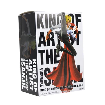 En Kos Sanji Slika Igrača Kralj Umetnik, ki se Vinsmoke Sanji Za 9,8 Cm 25 cm Zbirateljske Model Lutka darilo za Božič