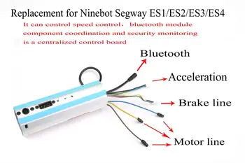Nadzorni plošči Krmilnik Mainboard Za Ninebot Segway ES1/ES2/ES3/ES4 Skuter Vključen vmesnik Bluetooth nadzorna plošča Nadzorna plošča