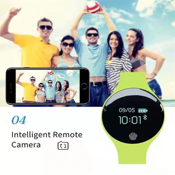Bluetooth Smart Teen Budilka Watch Podpira Spremljanje Zdravja,Informacije Push,Sledenje Gibanja,Spanja Analize,Korak Štetje