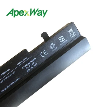 Apexway 6 Celic Laptop Baterija za ASUS AL31-1005 AL32-1005 ML32-1005 PL32-1005 Eee PC 1001 1005 1005H 1005HA 1101HA 1005PX