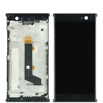 Preizkušen Za Sony Xperia XA2 LCD H3113 H3123 H3133 H4113 H4133, Zaslon na Dotik, Računalnike Montaža Z Okvirjem Za sony XA2