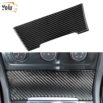 YOLU Primerna za VW Golf 7 Vžigalnik Kritje Ogljikovih Vlaken Oprema, Dekorativne Nalepke Avto Notranja Oprema