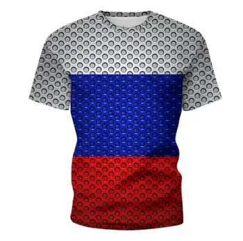 2020 Rusija t-shirt rusko zastavo t-shirt Fitnes t-shirt moški 3d, Anime t-majice seksi moške srajce Putin T-shirt mens oblačila