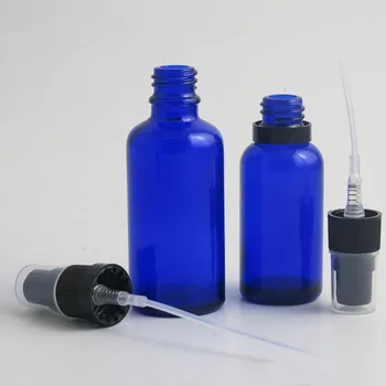 10pcs 30 ml modra steklenička z škropilnica 1OZ Eterično Olje Spray Steklenico 5ml 10 ml 15ml 20ml 30 ml 50 ml 100 ml