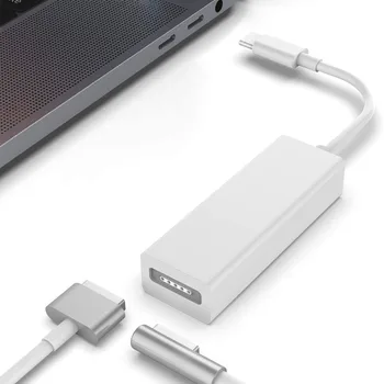 Zamenjava USB C MagSafe Adapter Tip C do MagSafe 1 2 Pretvornik Za MacBook Pro Air Chromebook Nintendo Stikalo USB C Prenosniki