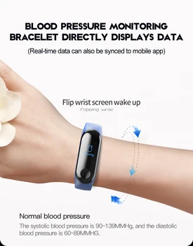 Bluetooth Smart Watch Srčni utrip Zapestnica Barvni Zaslon na Dotik Fitnes Tracker Krvnega Tlaka, Srčnega utripa Smart Band ZXPY1