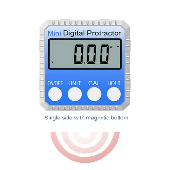 Digitalni Inclinometer Merilnik Ravni 360-Stopinjski Natančen Merilnik Nivoja Detektor Declinometer Kota Polje