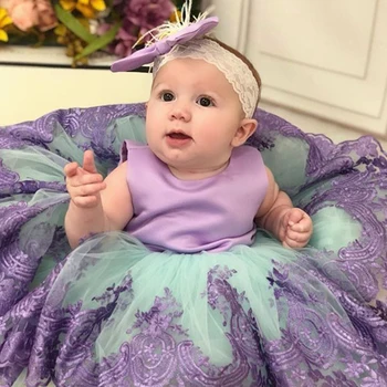 Dekleta Prvi Rojstni dan Obleko za Newborn Baby Toddler Princesa Halloween Carnival, Obleke, Otroci Dekle Stranka Prom Obleke Nositi Oblačila