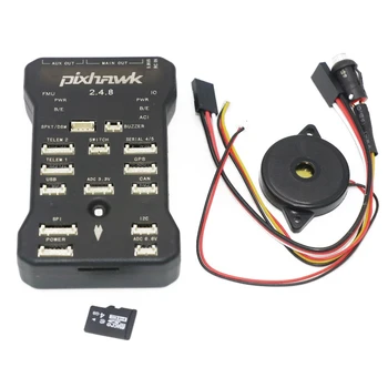 Pixhawk PX4 PIX 2.4.8 32 Bit Let Krmilnik Pilot S 4G SD Varnostno Stikalo Zumer PPM I2C Za RC Quadcopter Brnenje Igrače