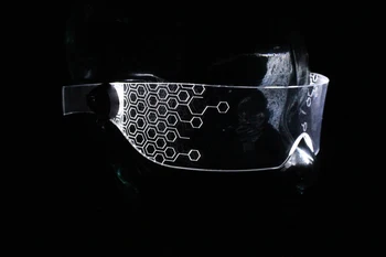 Prihodnje tehnologije Osvetljeni očala, bar, nočni klub stopnji uspešnosti gogo lumious party očala Cosplay