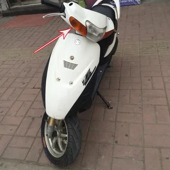 Za Suzuki vamos ZZ CA1PA Motocicleta skuter tampa virada luz Čelnega Frente sinal de volta skp Frente sinal de Volta cobrir