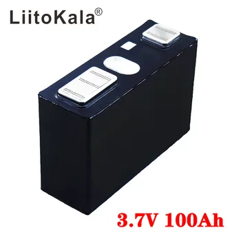 LiitoKala 3,7 v 100Ah Lipo Baterije 4,2 v Pack Diy Sončne Energije Doma, Shranjevanje Litij-Inverter 12v 100ah 24v Ne Lifepo4 3.65 v