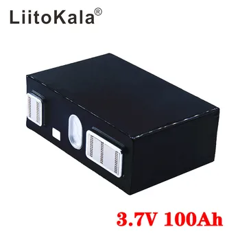 LiitoKala 3,7 v 100Ah Lipo Baterije 4,2 v Pack Diy Sončne Energije Doma, Shranjevanje Litij-Inverter 12v 100ah 24v Ne Lifepo4 3.65 v