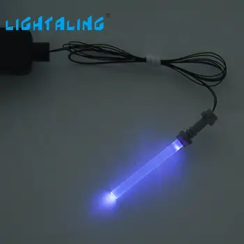Lightaling LED Svetlobo saber za Star Vojne Policist Številke Svetlobni Meč, ki Ga Poganja Vrata USB Igrače gradniki Razsvetljave, Komplet