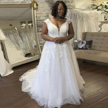 Miaoduo Preprosto Poročno Obleko Plus Velikost Afriki Princesa Vestidos De Noiva 2021 Boho Свадебное платье Za Nevesto Preprost Oblek