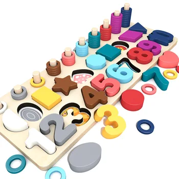 Otrok Eduactional Igrače Multi-funkcijo Logaritmično Odbor Montessori Izobraževalne Lesene Igrače Za Otroke, Lesene Igrače Matematika