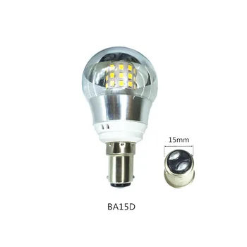 6PCS 220V LED Shadowless žarnice E27 E14 semi-plating živega srebra žarnica E27 reflektivni shadow Žarnica E14 strani Žareče Medicinske operacijo balona