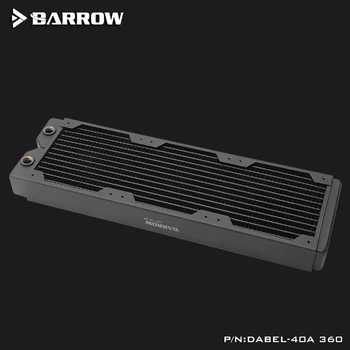 Barrow, vodno hlajenje Baker Radiatorski,40 mm Debelina 12 Kroženje vodnih poti, ki je Primerna Za 120 mm Ventilatorji, Dabel-40a 360/480