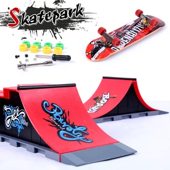 Mini Skate Board Prst Skatepark Fingerboard Finger Skate Skateboard Krova Kul Športni Navdušenci za Otroke, Otrok, Šport Igrače