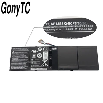 GONYTC AP13B8K Original Laptop Baterije AP13B3K za za Acer Aspire V5 R7 V5-572G V5-573G V5-472G V5-473G V5-552G M5-583P