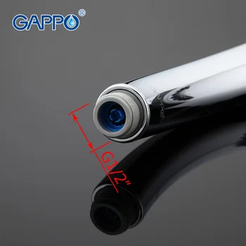 Gappo Vrh Kakovosti Tuš Glavo 3Way Krog strani kopalnica tuš glave stalnica ABS v kromiran za varčevanje z vodo tuš glavo GA03
