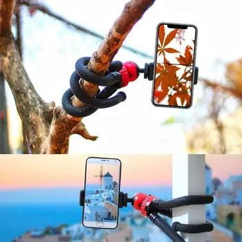 Prenosni Namizno Stojalo Prilagodljiv Hobotnica TravelMobile Telefon Stojalo Nosilec Monopod Selfie Palico Za iPhone DSLR Kamero Gopro