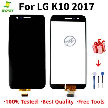 Za LG K10 2018 K10 2017 M250 M250N M250M M250DS LCD-Zaslon, Zaslon na Dotik, Računalnike Montaža Z Okvirjem Za LG K10 LCD-Zaslon