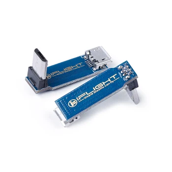 2XiFlight Micro USB Adapter za 90 Stopinj v L-obliki pravim Kotom Odbor za Prilagoditev Razširitev Odbor za DIY FPV Dirke Brnenje Quadcopter