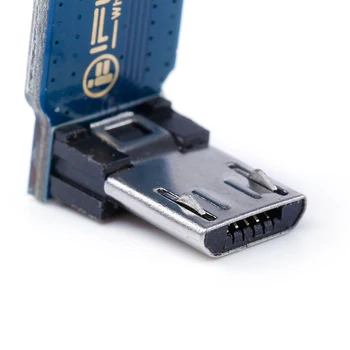 2XiFlight Micro USB Adapter za 90 Stopinj v L-obliki pravim Kotom Odbor za Prilagoditev Razširitev Odbor za DIY FPV Dirke Brnenje Quadcopter