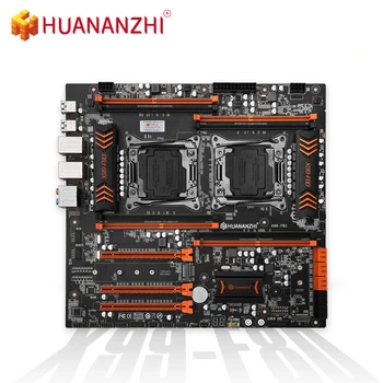 HUANANZHI X99 F8D X99 matična plošča Intel Dual CPU X99 LGA 2011-3 E5 V3 DDR4 RECC 256GB M. 2 NVME NGFF USB3.0 E-ATX Server